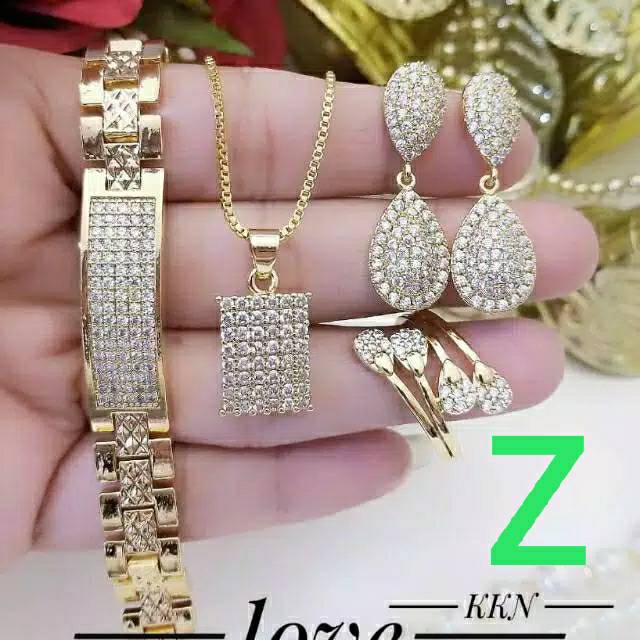 Set lapis emas dewasa ###