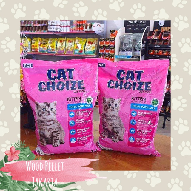 Cat Choize Kitten 1kg Makanan Kucing Cat Choize Kitten 1kg | Shopee