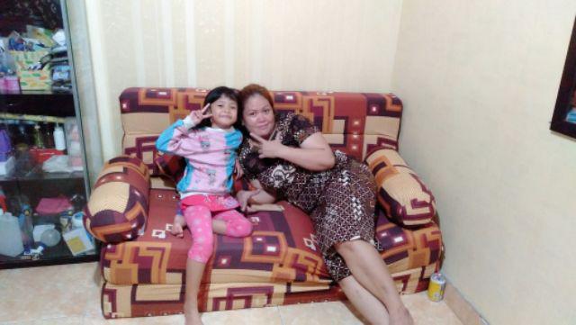 Pengganti Cover/sarung Sofabed No.1 Uk-200x180x20/no.2 Uk-200x160x20