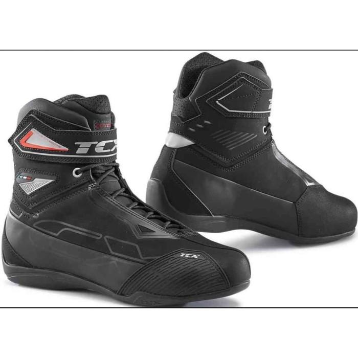 Biker Sepatu Tcx Rush 2 Waterproof Black | Sepatu Motor Bikers | Uk 40 - 46