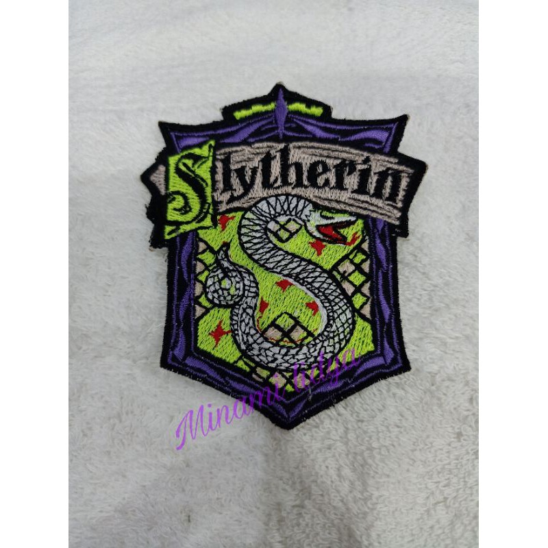 bordir emblem patch harry poter ukuran kecil motif A