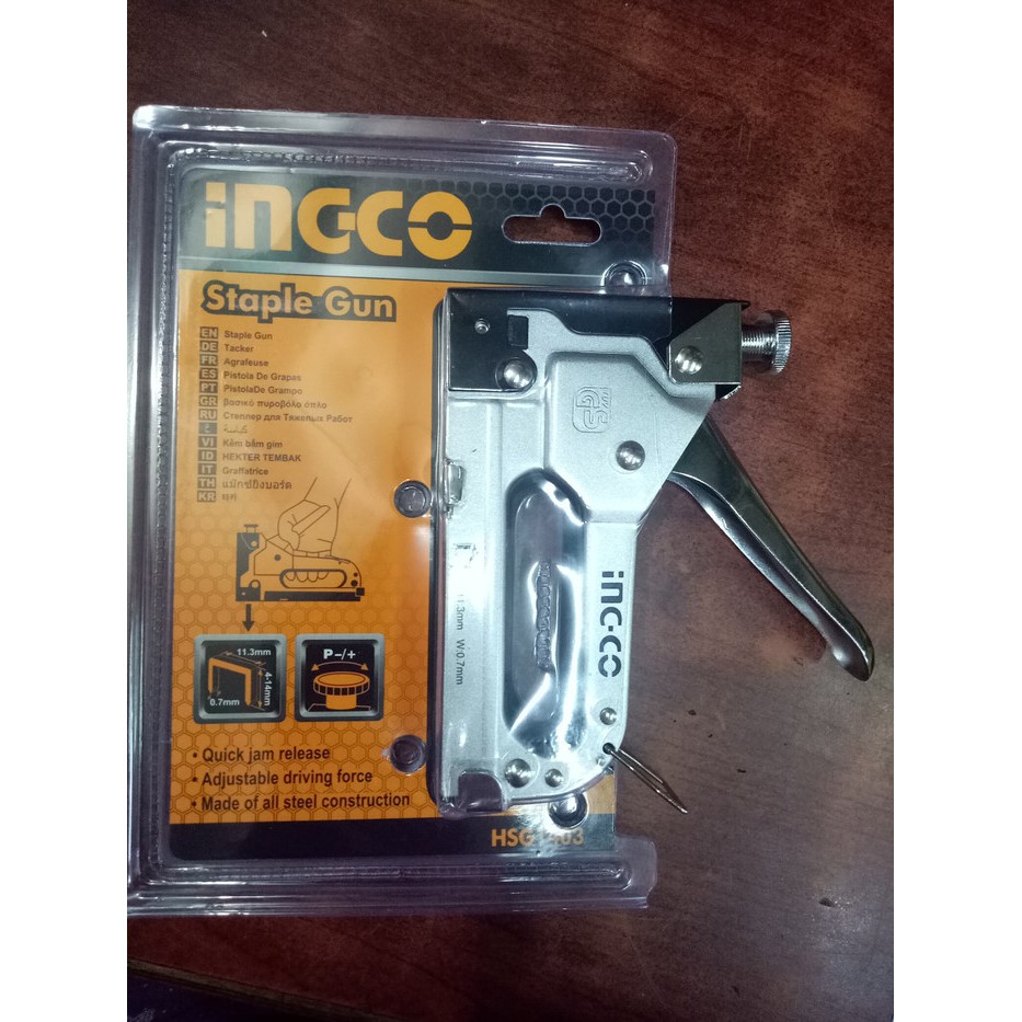 

Hekter tembak/ staples / ingco staple gun