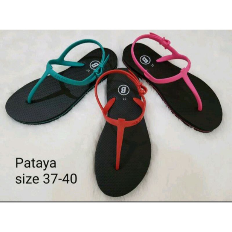 SANDAL WANITA TALI BELAKANG SANDAL PATAYA BOLONI KEREN KEKINIAN