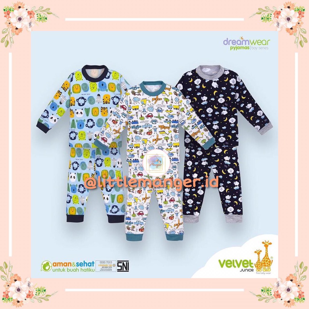 VELVET JUNIOR - FLY ME TO THE MOON Premium Dreamwear Series Boys