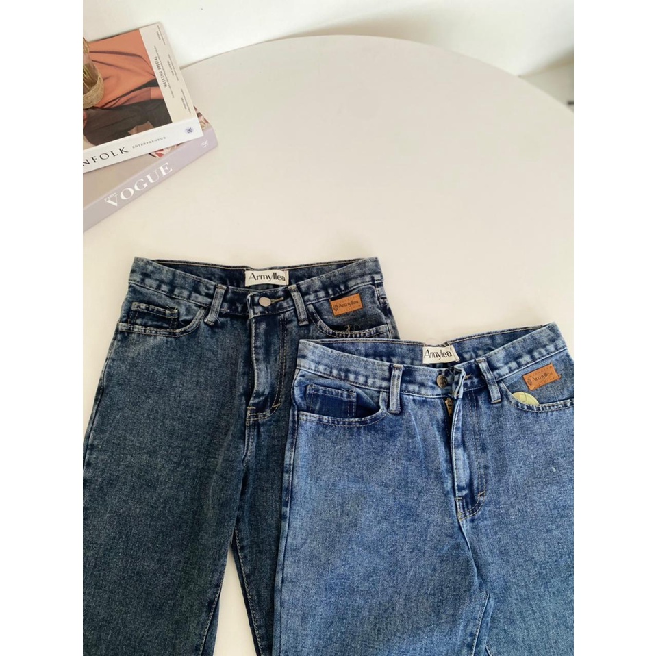 Celana Jeans Cutbray Haruka Pants