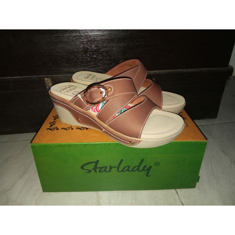 [MALL] Sandal Wanita Wedges Terbaru 2021 / Starlady Original