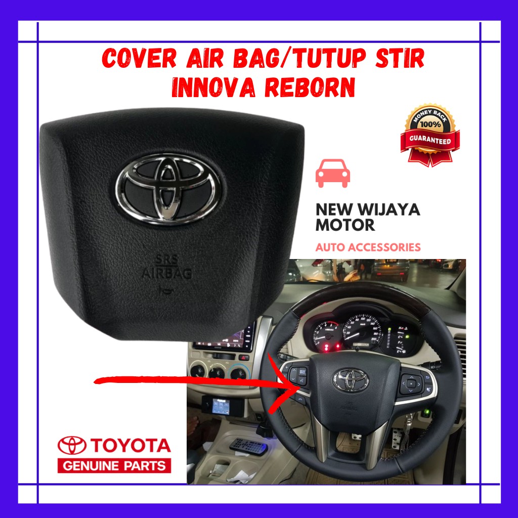 Cover Airbag Innova Reborn/ Tutup Stir Innova Reborn Original