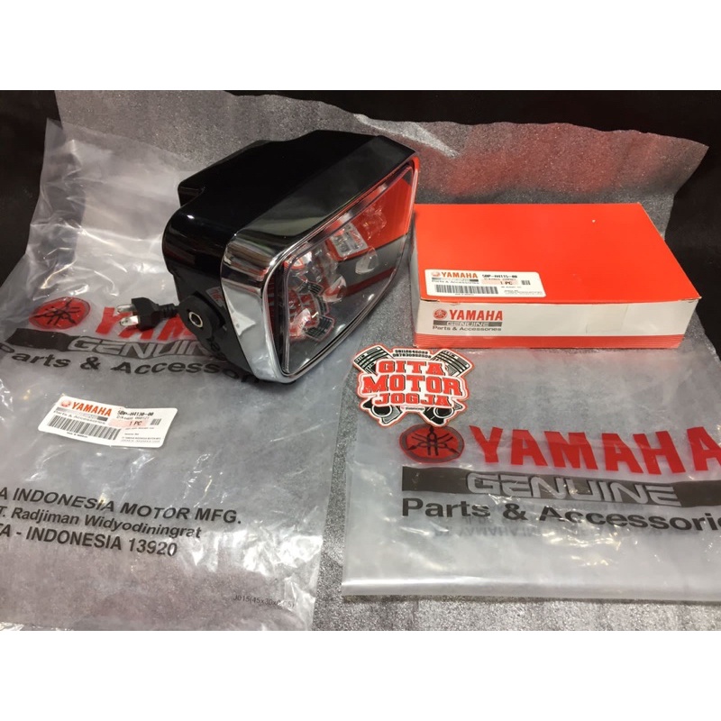 LAMPU OVAL DAYMAKER RX KING SET BATOK ORIGINAL DAN FRAME ORIGINAL YIMM-1