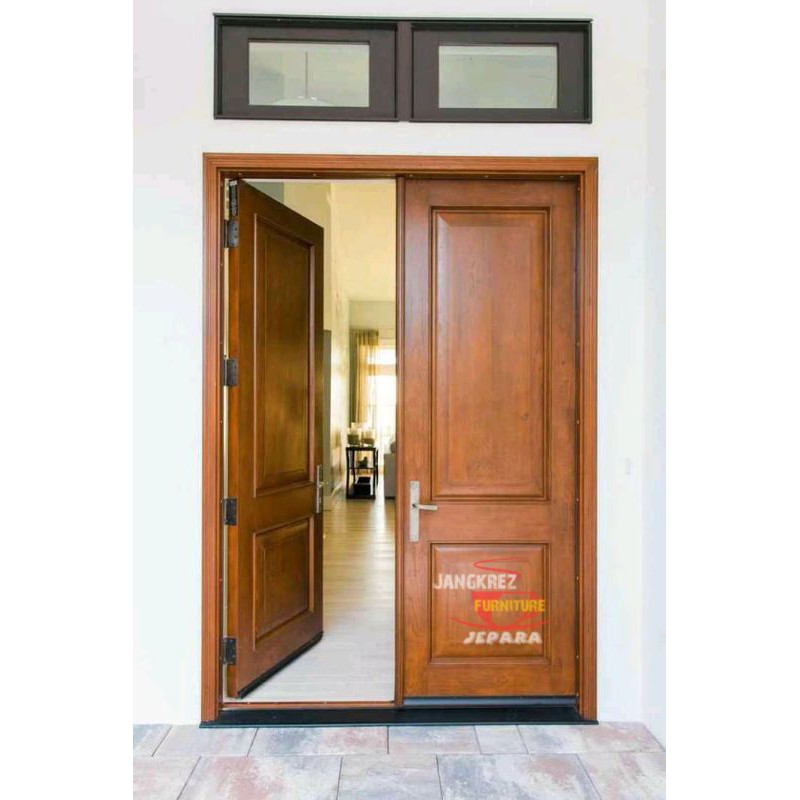 KUSEN PINTU JATI MINIMALIS
