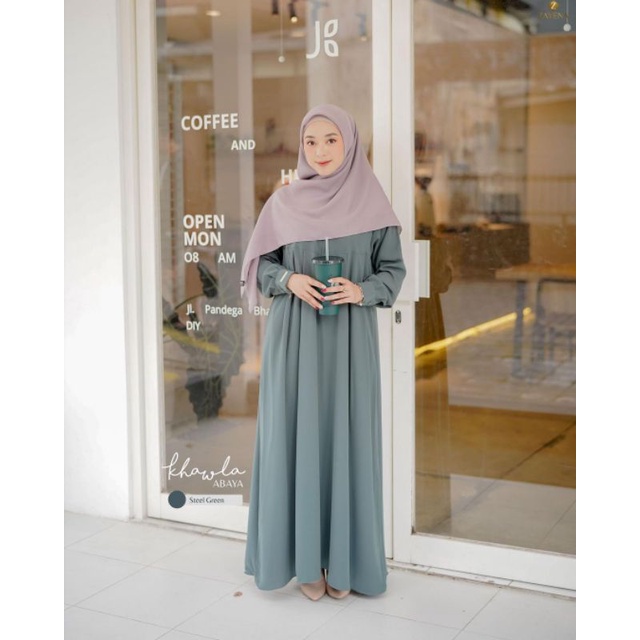 Khawla Abaya by  Zayena Indonesia| Abaya | Gamis