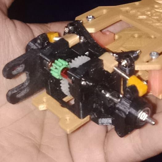 Toys Gearbox Upgrade Fxr1/Wl K989Xwl K969 - Full Hitam Kekinian Terlaris