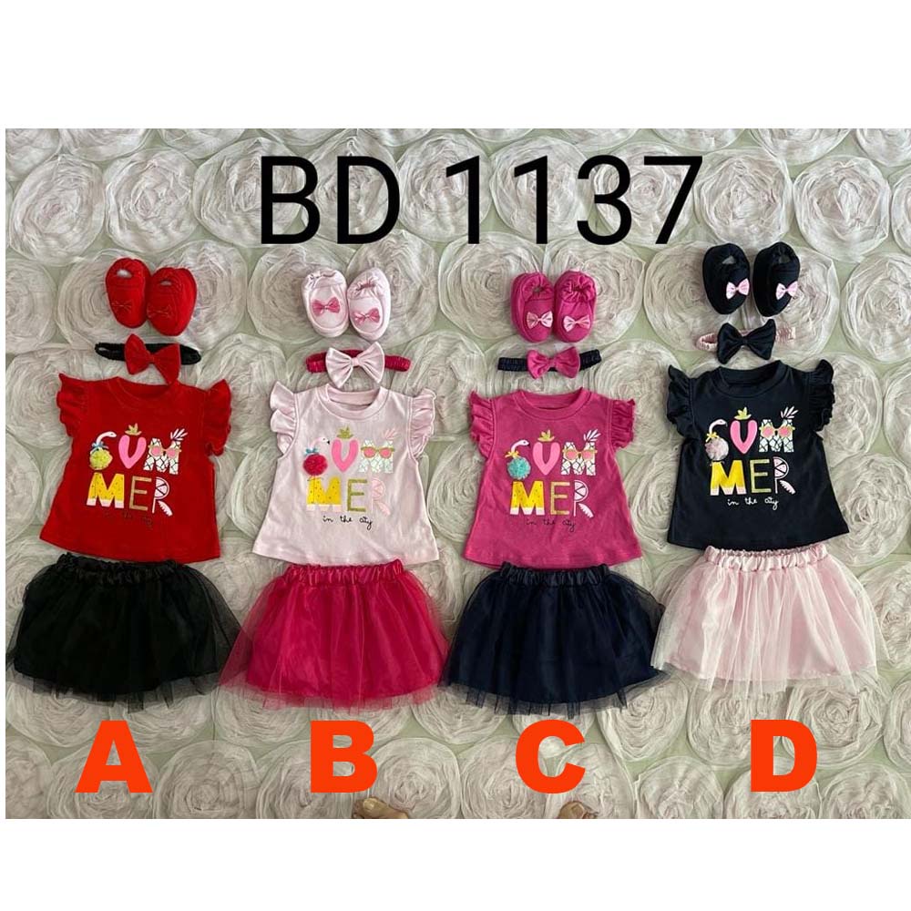 Baju Bayi Perempuan Setelan Rok Bayi Murah Summer