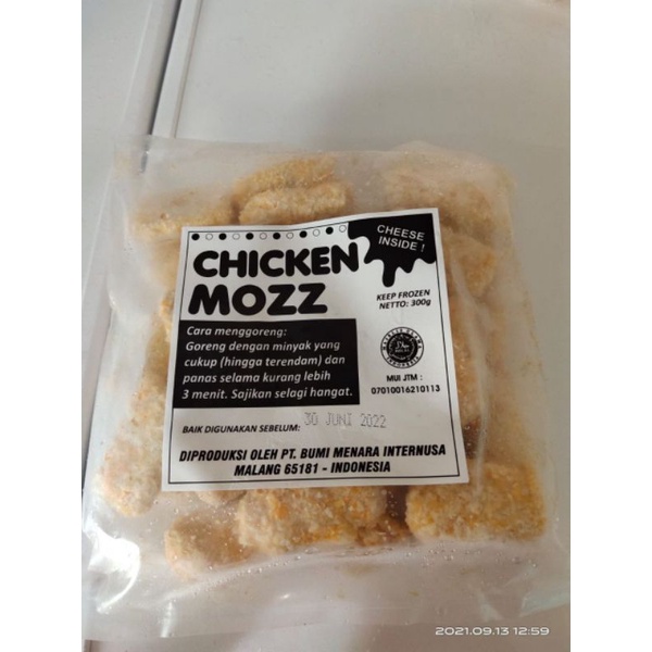 

CHICKEN MOZZ 777 / Ayam Mozzarella