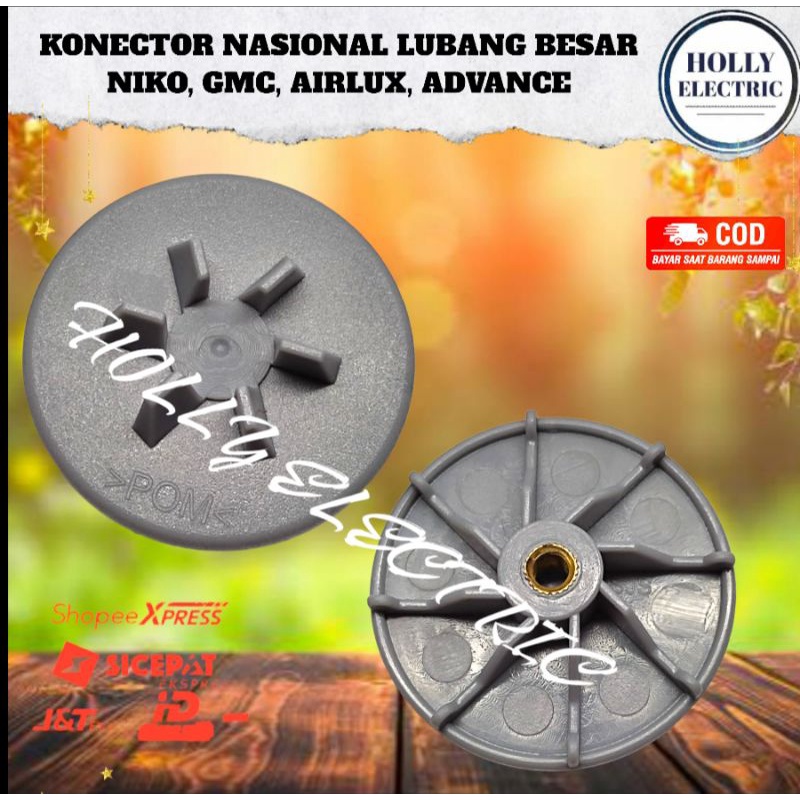 KONEKTOR BLENDER | KONEKTOR NASIONAL LUBANG BESAR | CONEKTOR BLANDER | GIGI BLANDER