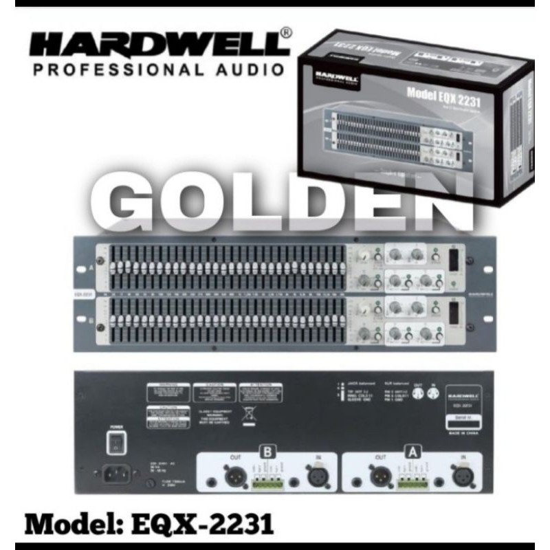 EQUALISER HARDWELL EQX 2231 ORIGINAL KUALITAS EQUALISER TERBAIK