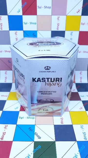 GROSIR Parfum KASTURI KIJANG By Ahsan Roll On Non Alkohol 6ml