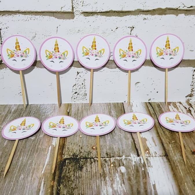 TOPPER CUPCAKES UNICORN/ CAKE TOPPER UNICORN