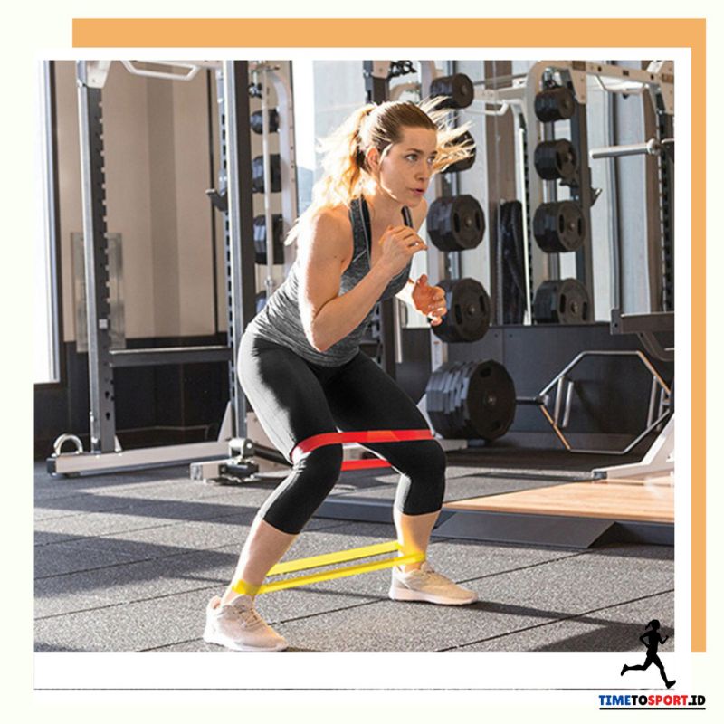COD / RESISTANCE BAND POLOS TENSIO BAND LOOP / KARET ELASTIS OLAHRAGA GYM / KARET OLAHRAGA KEKUATAN 
