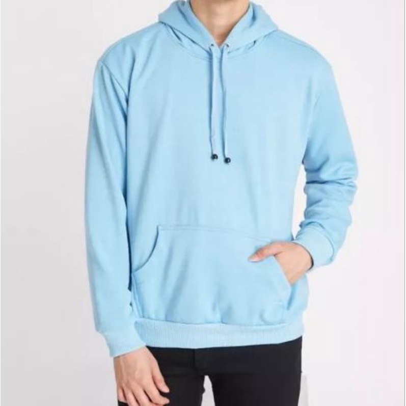 Sweater Hoodie Polos Pria Wanita Switer Cowok Premium Distro (BAYAR DI TEMPAT)