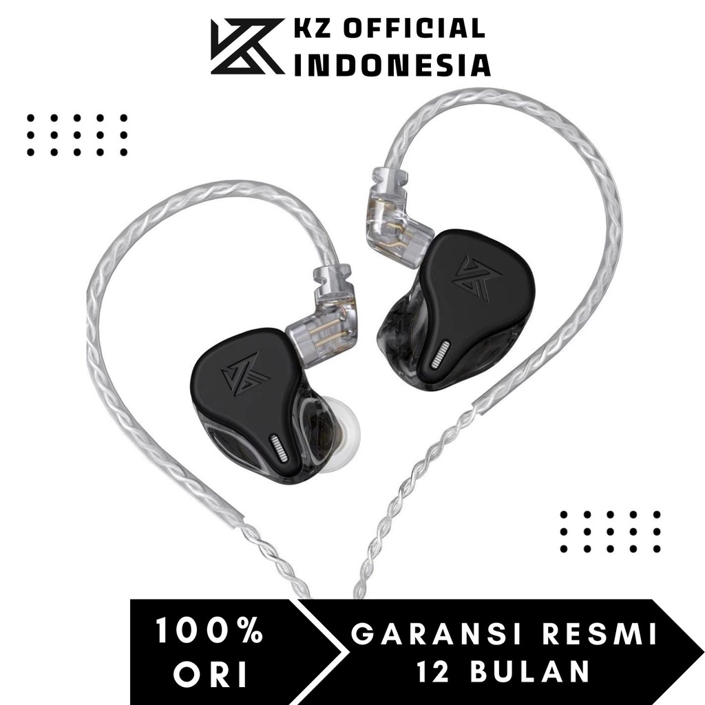 KZ DQ6 In Ear Metal Earphone with MIC - Garansi Resmi