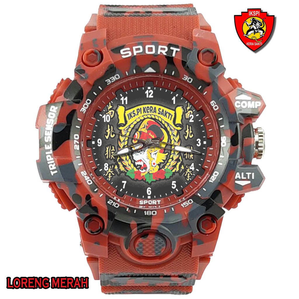 (Exclusive) PERGURUAN IKSPI / KERA SAKTI Loreng Army - Motif 1