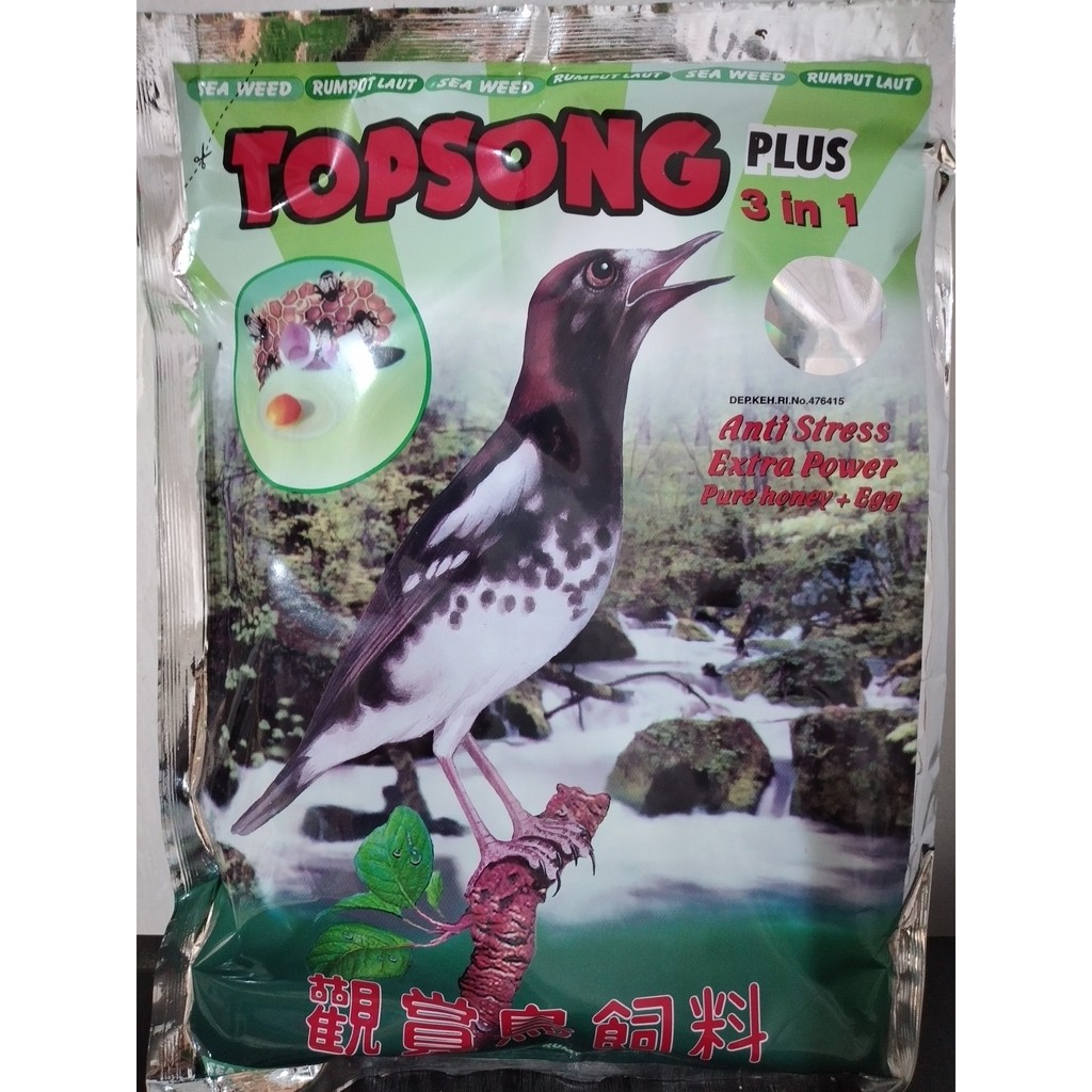 Top Song Rumput Laut Pakan Burung Murai Anis Kacer Jalak