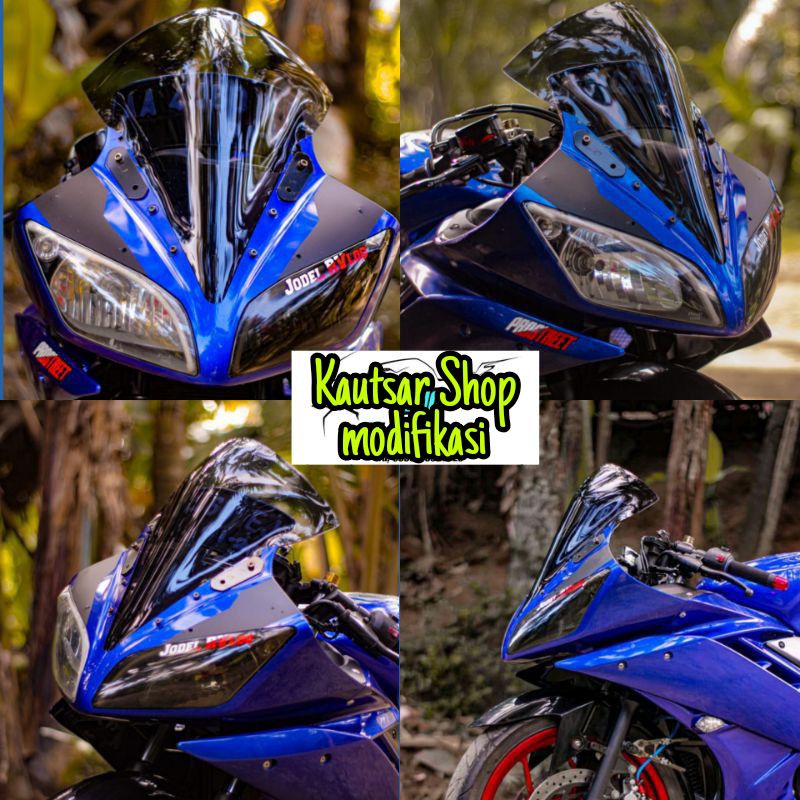 VISOR R15 OLD V2 VISOR JENONG R15 V2 WINDSHIELD R15 V2