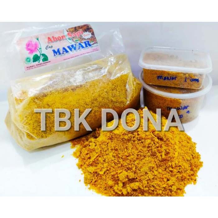 

abon sapi mawar 1 kg tokomaju1625