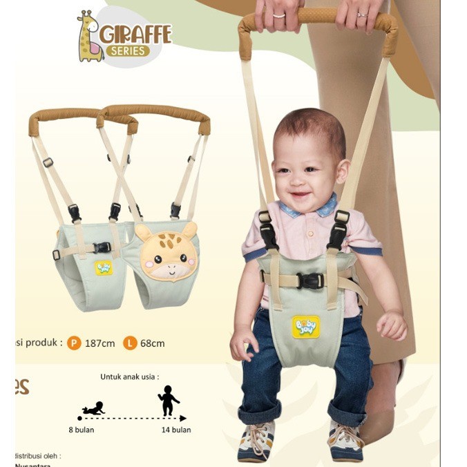 ♥BabyYank♥ Baby Joy Baby Walker Giraffe Series - BJG3048 / Baby Walker Alat Bantu Jalan Bayi Bonnie Baby Joy