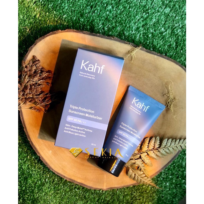 Jual Kahf Triple Protection Sunscreen Moisturizer 30 ml / Kahf