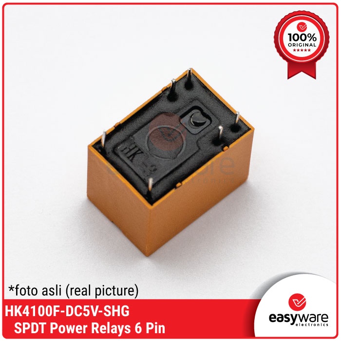 Relay HUI KE HK4100F-DC5V-SHG Relay 5V 6 Pin HK4100F Relay SPDT 5V