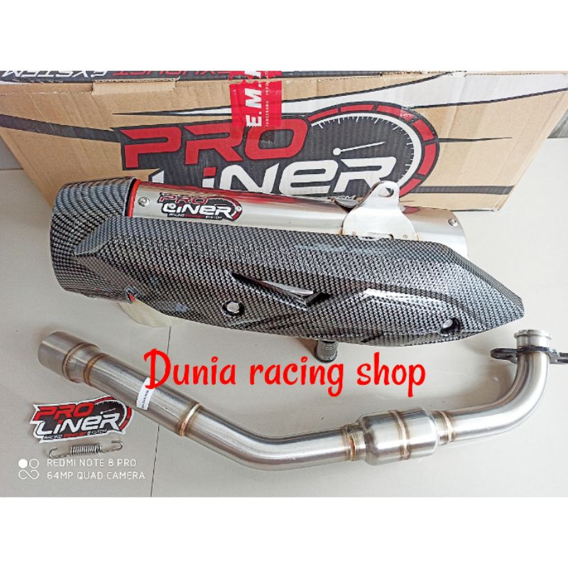 Knalpot PROLINER PRO LINER NEO SR2 SR 2 KARBON CARBON New NMAX NEW Aerox Connected Aerox old Nmax old LEXI Vario 125 Vario 150 Vario 150 PCX ADV