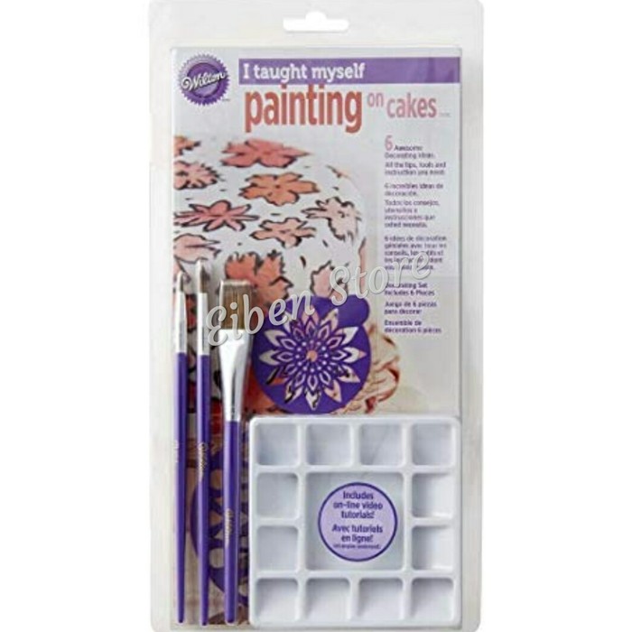 

Wilton I Taught Myself Painting On Cakes