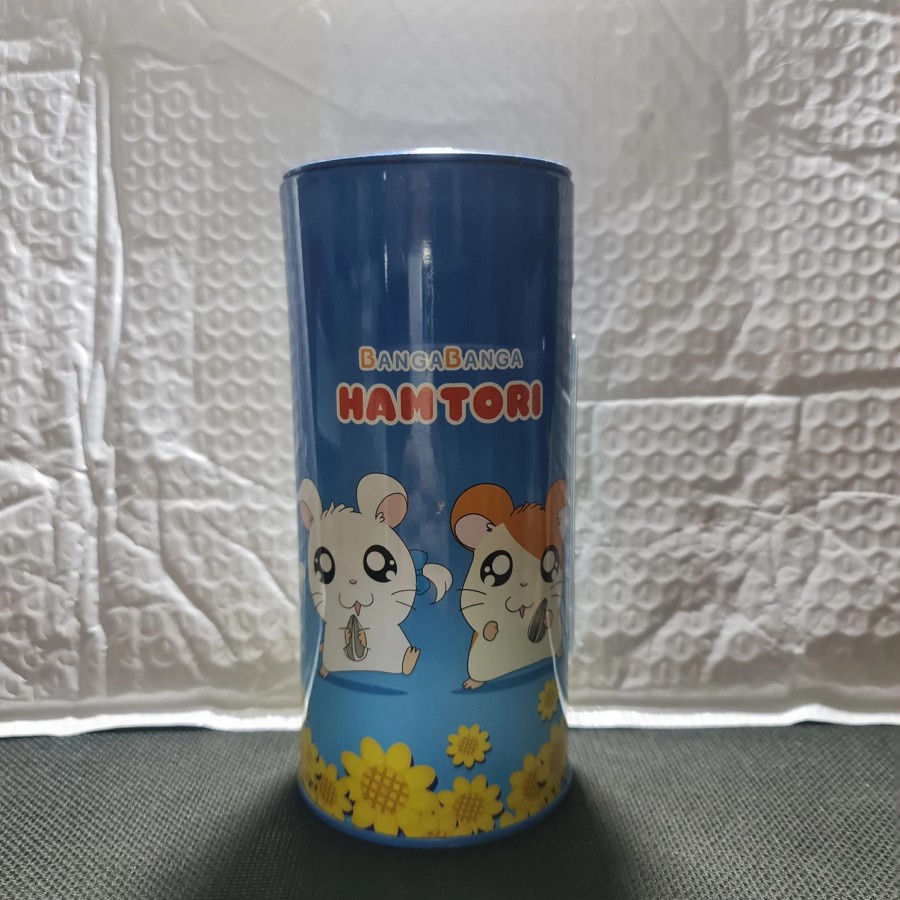 Tempat Penyimpanan Uang Coin Celengan Hamtaro Anak Mainan Chibi Figure
