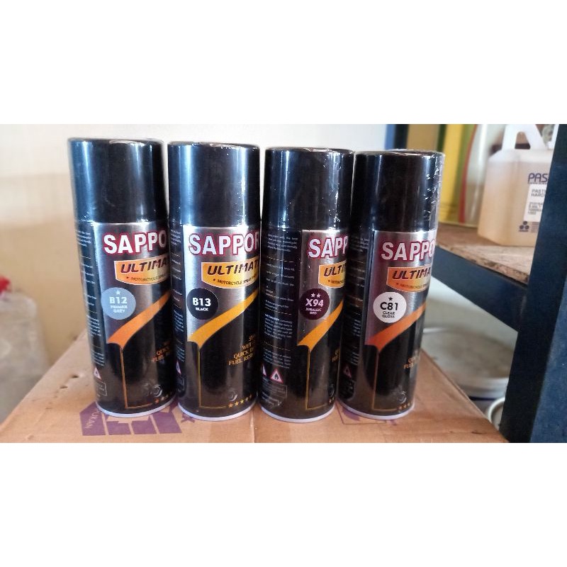Sapporo Ultimate 400cc Paket lengkap X94 Xirallic Red