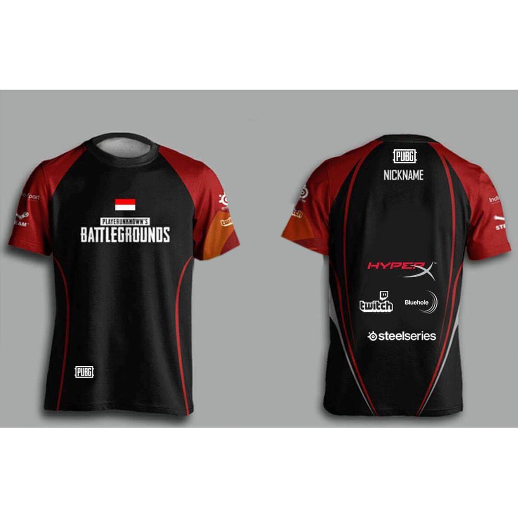 Kaos Baju PUBG Mobile Logo Kaos Game Karimake Shopee Indonesia