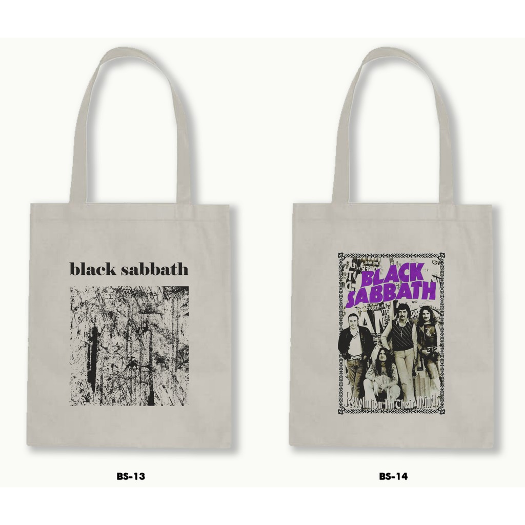 TOTE BAG BLACU - BLACK SABBATH .01