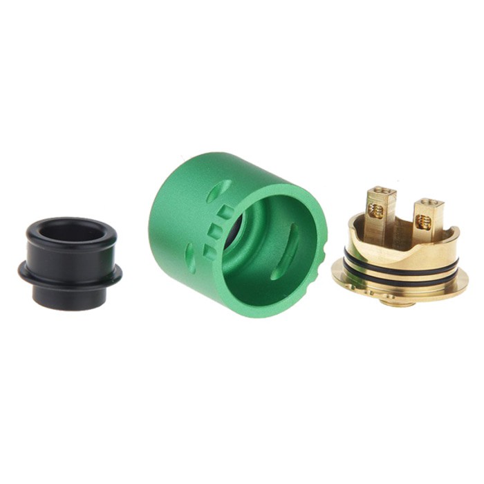 Advken Ziggs V2 24 RDA Atomizer - GREEN [Authentic]