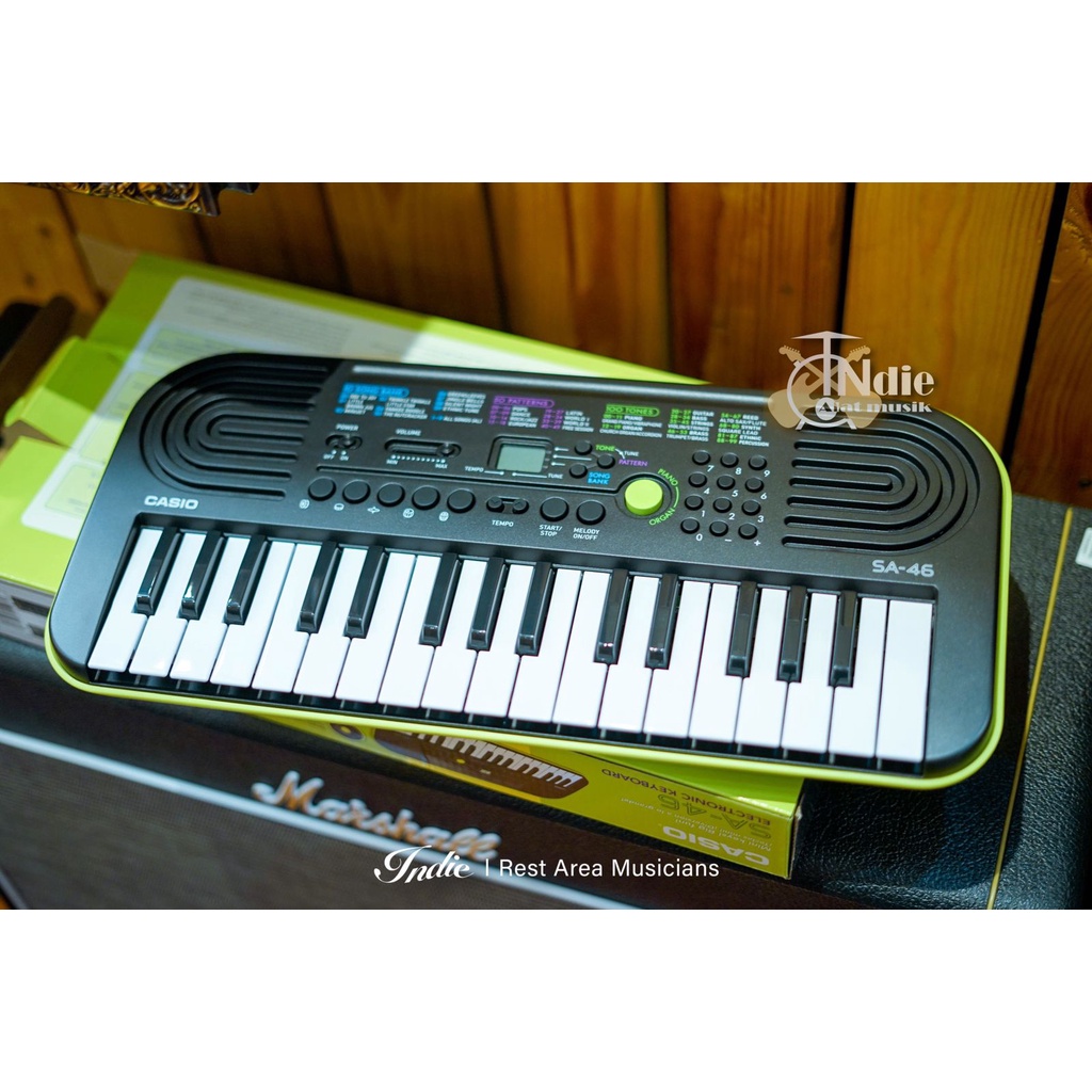 Mini Keyboard casio SA 46 l Garansi Resmi Distributor 1 Tahun