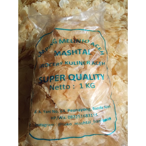 

Emping Melinjo Aceh Mashtal Grade Super 1 kg