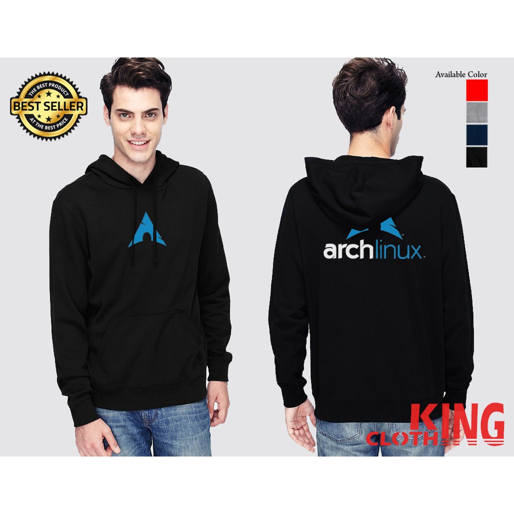 JAKET HOODIE ARCH LINUX