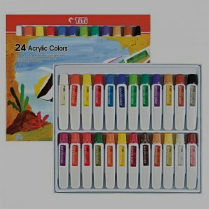 

Cat Acrylic Titi 24 Warna Ac-12Ml-24 Akrilik Cat Air