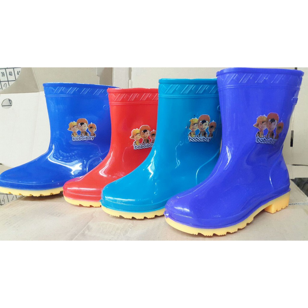  Sepatu  Boots  Boot  Anak Kids Shoes  Karet  Rubber Jelly Anti 