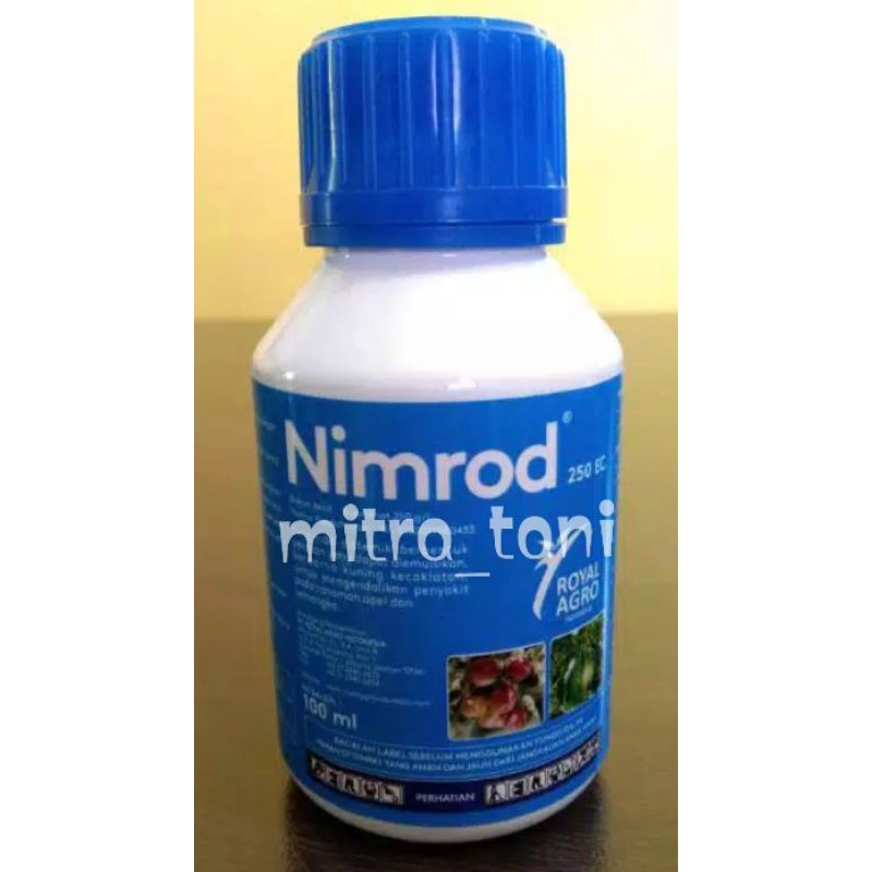 fungisida sistemik NIMROD 250EC 100ml dari ROYAL AGRO INDONESIA