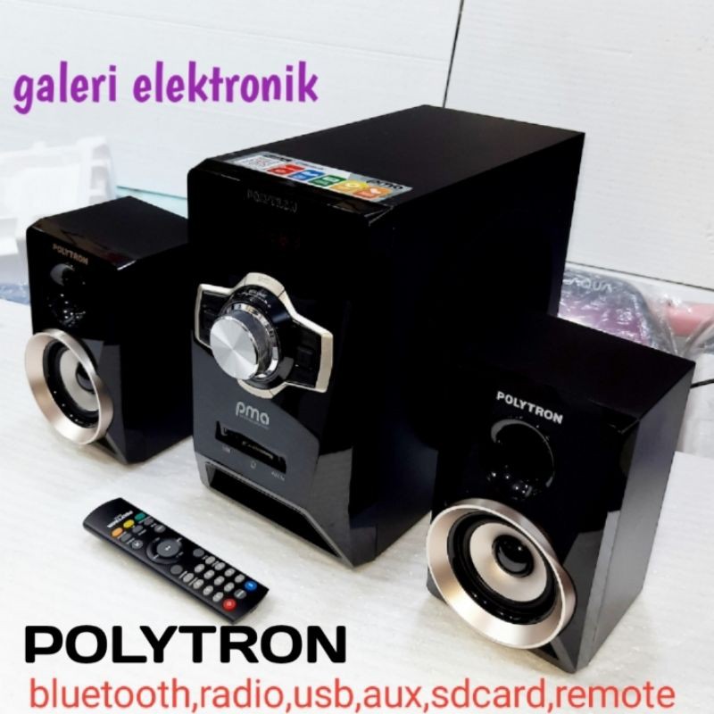 Speaker Aktif Polytron Pma 9311 bluetooth,usb,sdcard,aux,remote,kabel aux