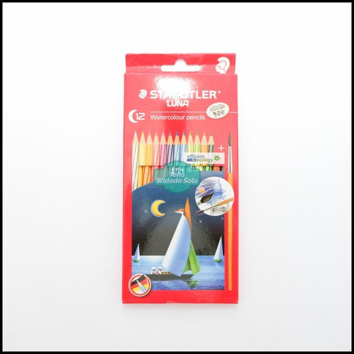 

Pensil Warna Luna Stadtler Panjang Watercolour Pencils 12 Warna 1 Set