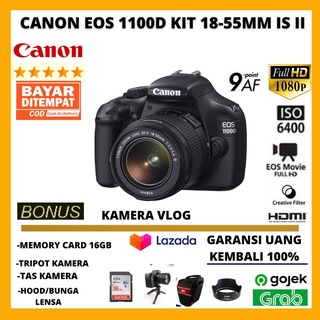 CANON EOS 1100D KIT 18-55MM IS III {FREE ACCESORIES KAMERA}