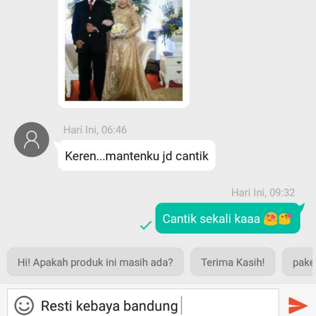 Testi resti kebaya bandung