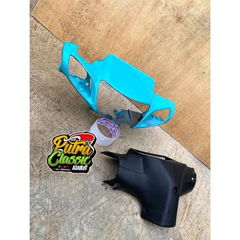 batok depan belakang Yamaha FIZ R vega lama warna hijau tosca