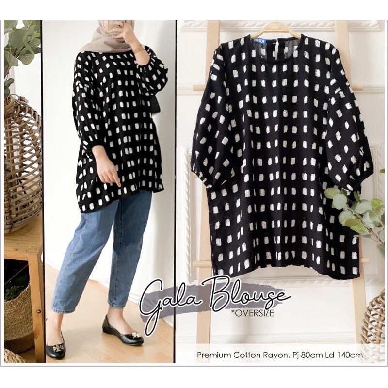 Lilac Puff Sleeve | Top Fashion Korea Baju Balon Lengan Balon Baju Lilac Atasan Balon Oversize